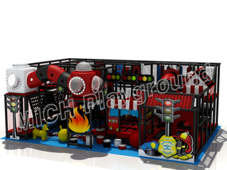 Fire Fighting Themed Toddler Indoor Playhouse