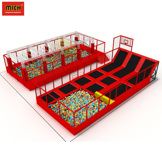 306 Sqm Foam Pit Ninja Warrior Trampoline Park