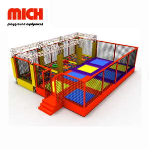 Foam Pit Ninja Warrior Trampoline Park