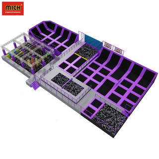 Cheap safety indoor trampoline amusement park for children