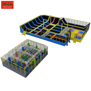 China hot sale kids trampoline amusement equipment park 