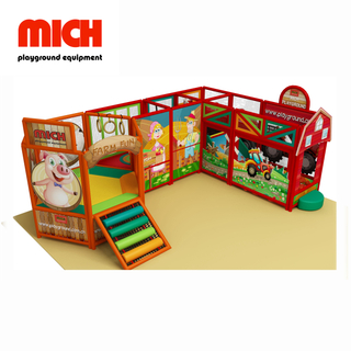 Farm Theme Indoor Soft Mobile Playground for Kids