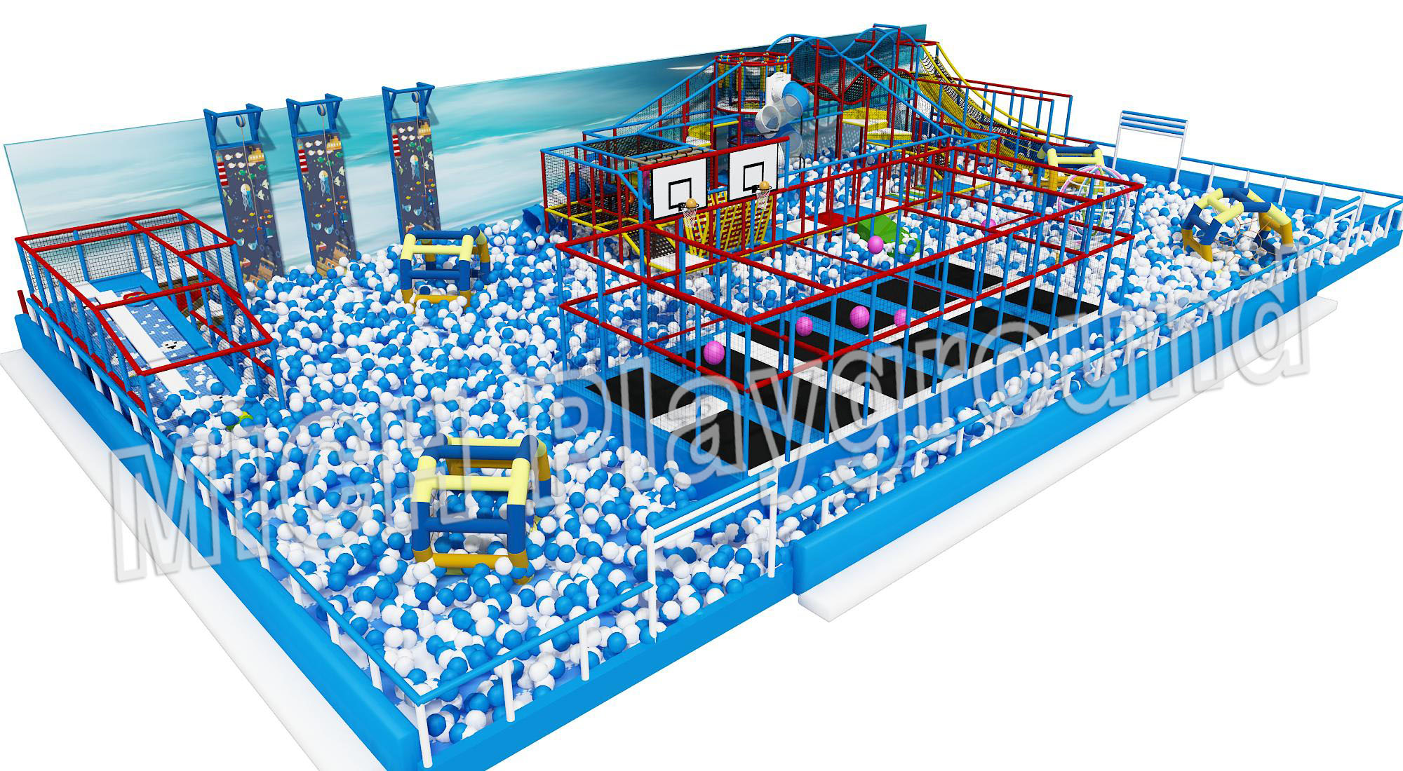 Super Sized Indoor Ball Pit Kids Soft Play Centre