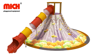 Indoor Climber And Tube Slides for Toddlers