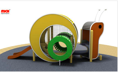 What are the advantages of the outdoor tube slides with modern frame structure?