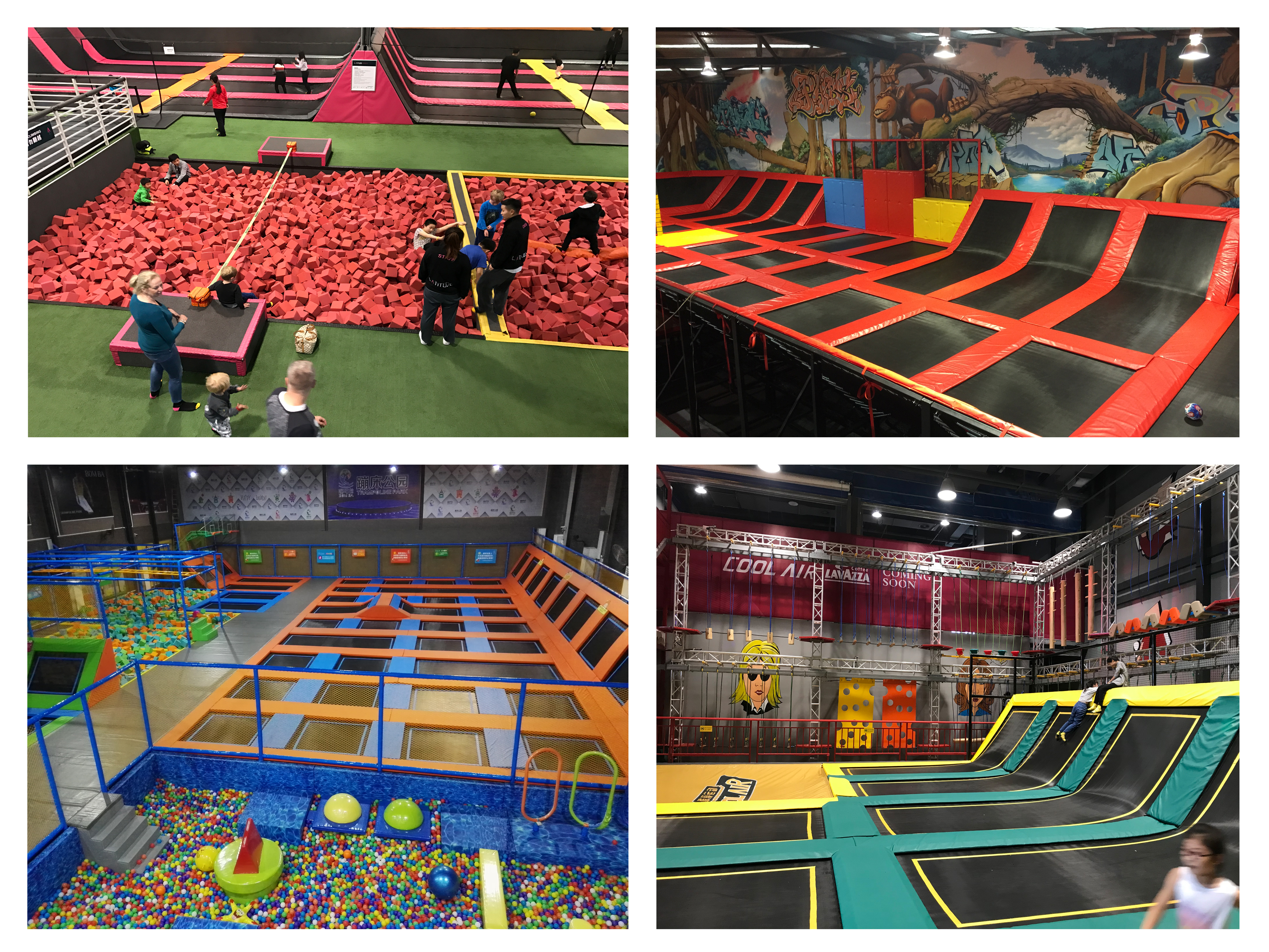 Mich Outdoor Children Adults Trampoline Park for Sale - Buy rush