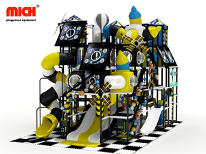 5 Levels Space Themed Kids Soft Playground
