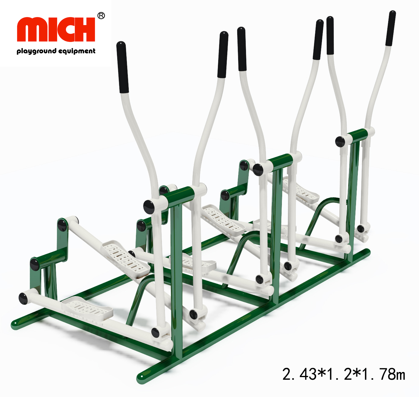 Cross Trainer Outdoor Gym Station Equipment