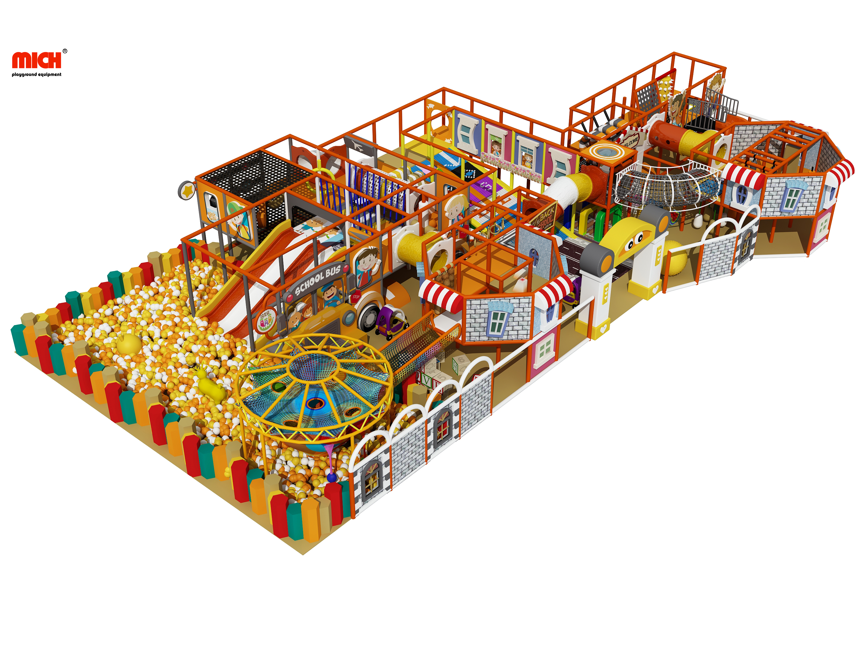 Latest Commercial Kids Soft Indoor Playground