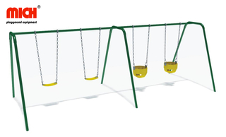 Manufacture Outdoor Four Seats Swings for Kids