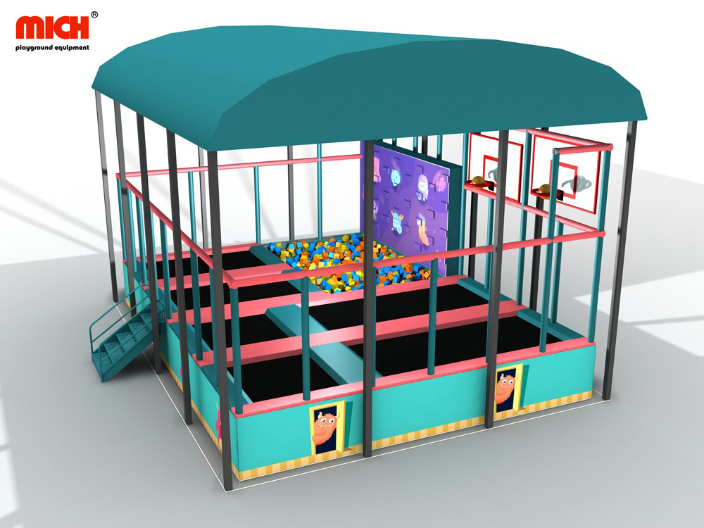 Mich Outdoor Trampoline Park with Tent