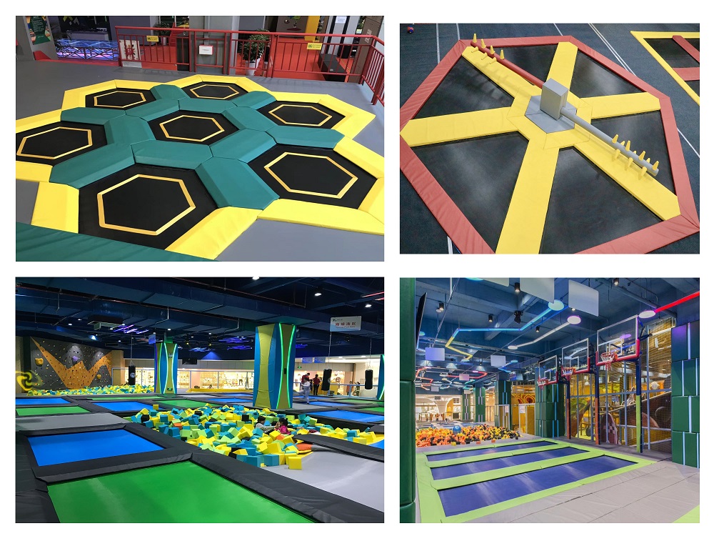 Trampoline Park with Mini Soccer Court