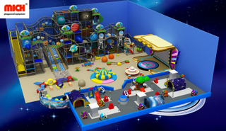 500sqm Space Themed Toddler Indoor Play Center
