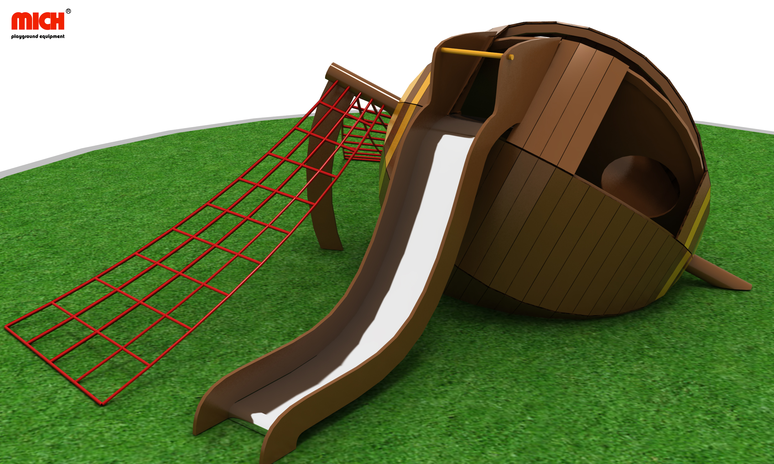 childrens wooden indoor climbing frame