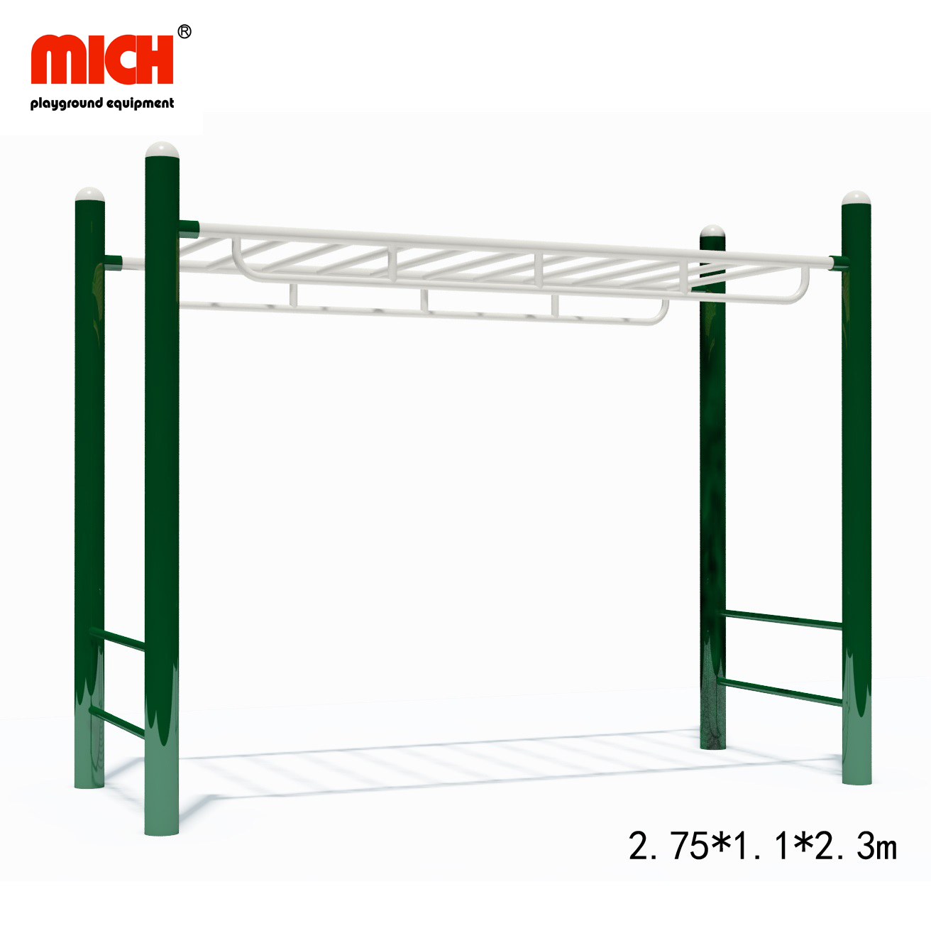 Horizontal And Vertical Parallel Bars Ladder Outdoor Fitness Equipment for Sale