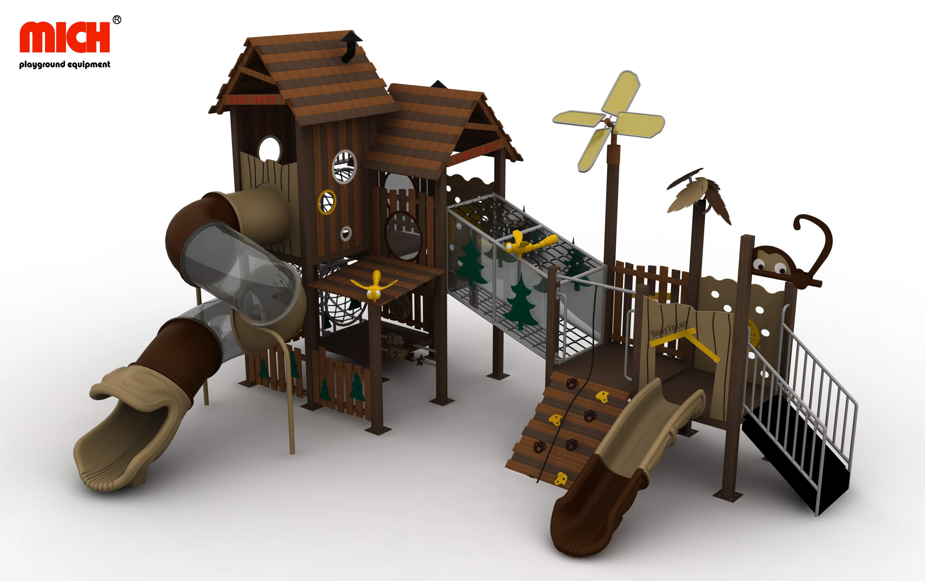 WPC Series Tree House Themed Toddler Outdoor Activity Games
