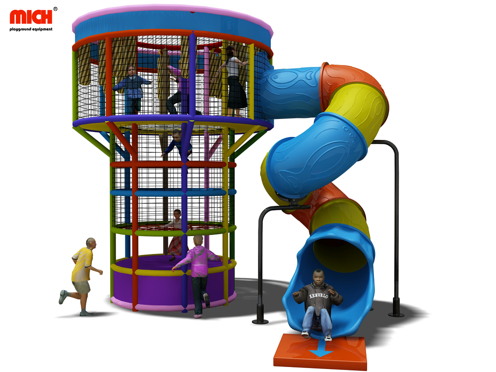 Mich Custom Spider Tower with Slides