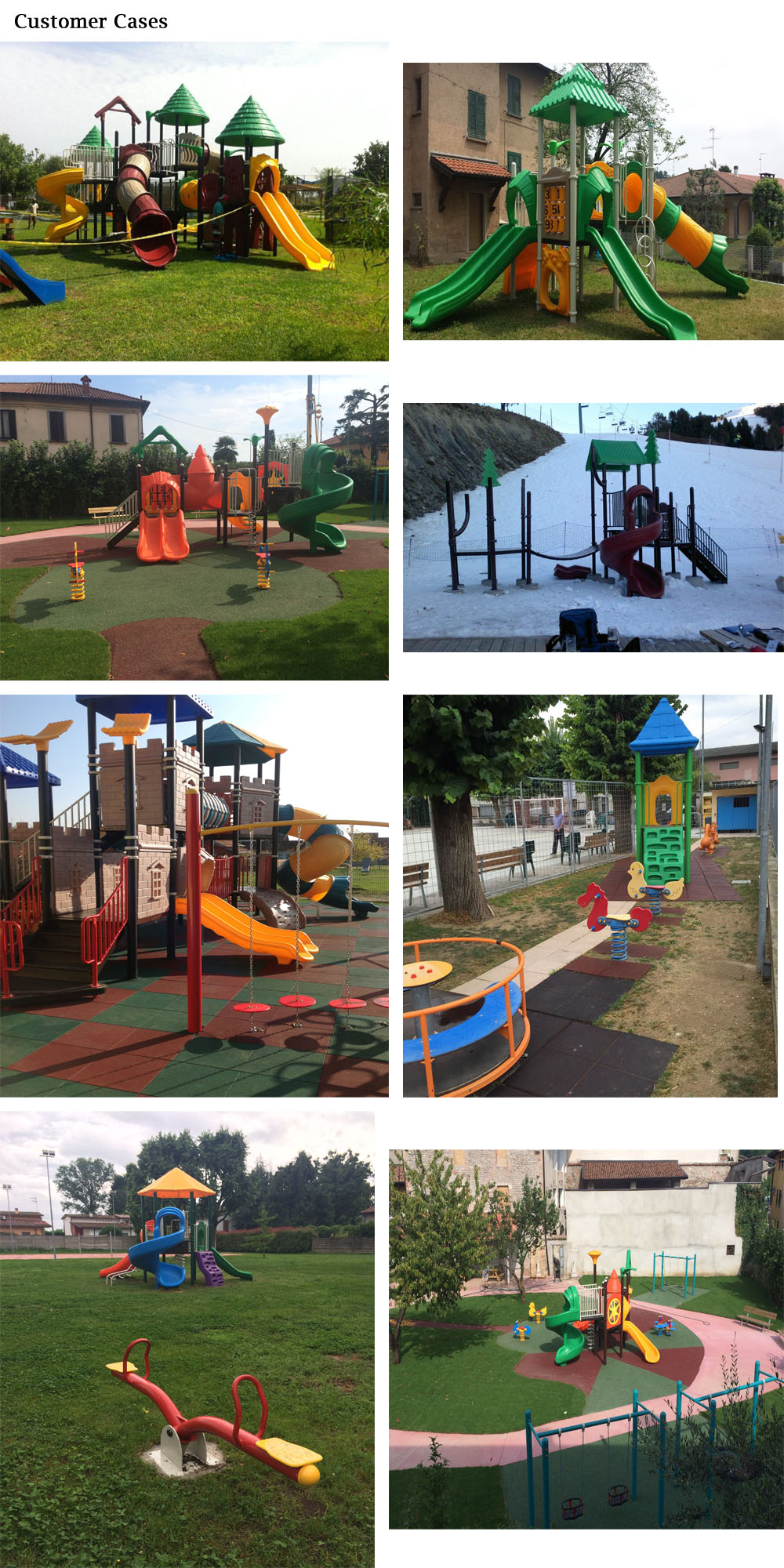 Small Outdoor Playground with Slides Buy Small Outdoor Playground