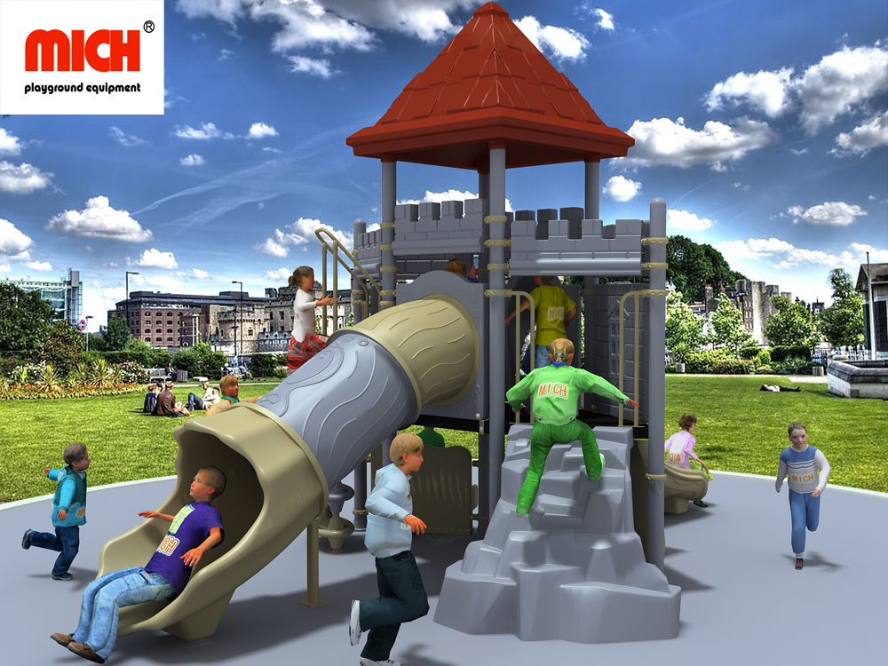 MICH Castle Themed Kids Outdoor Playground
