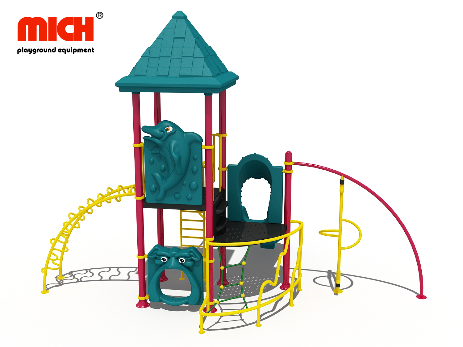 Chinese Manufacturer Kids Outdoor Playhouse for Sale
