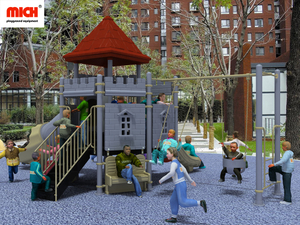 Mich Customized Kids Outdoor Play Facility