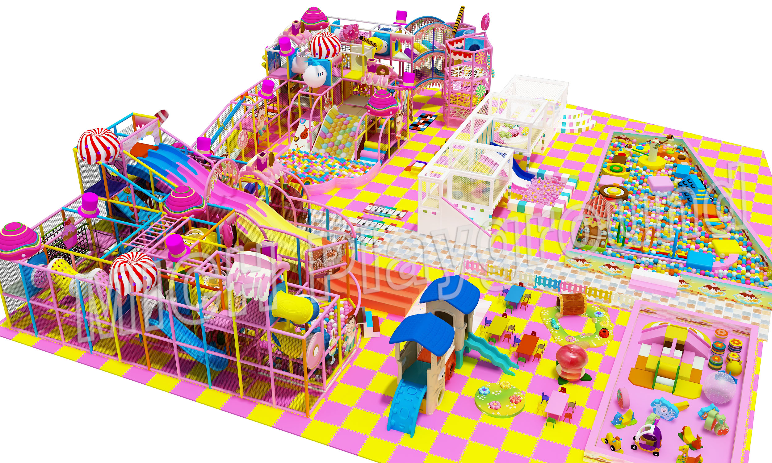 Candy Theme Kids Indoor Playground